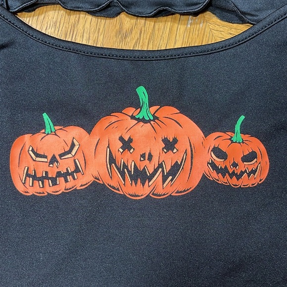 NWOT HALLOWEEN PAJAMA NIGHT SHORT TANK SET - Picture 3 of 5